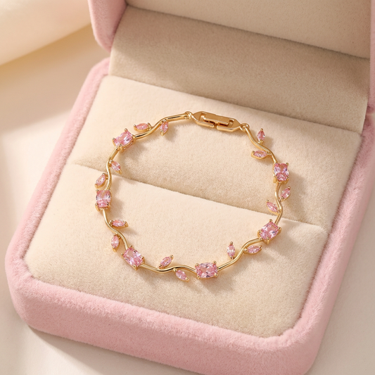 Bracelet Tulip Flower - Daughter Gift